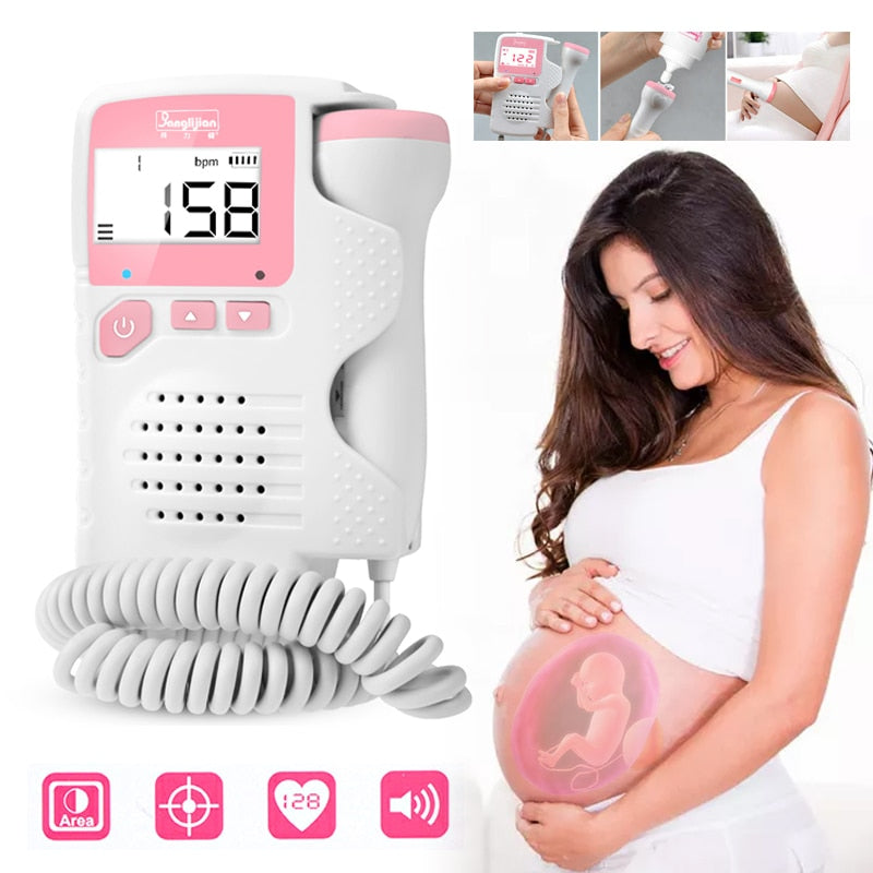 Cofoe Fetal Doppler Ultrasound Baby Heartbeat Detector