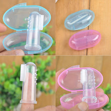 Load image into Gallery viewer, Baby Finger Toothbrush Silicon Toothbrush+Box
